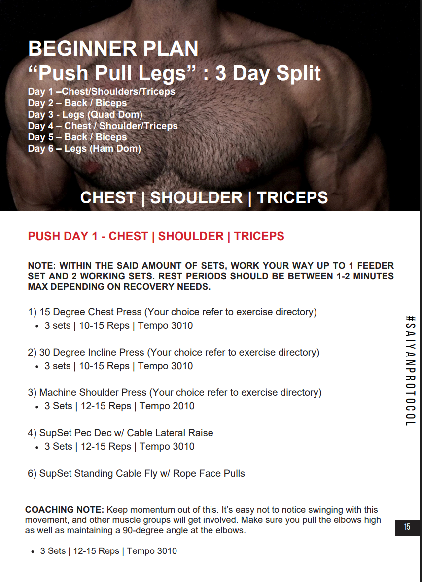 The Saiyan Protocol - 40 Day Transformation